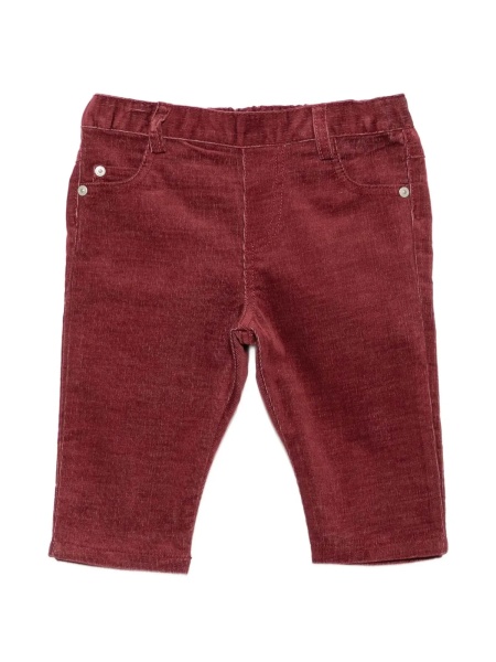 Pantaloni PANTALON5 BURGUNDY