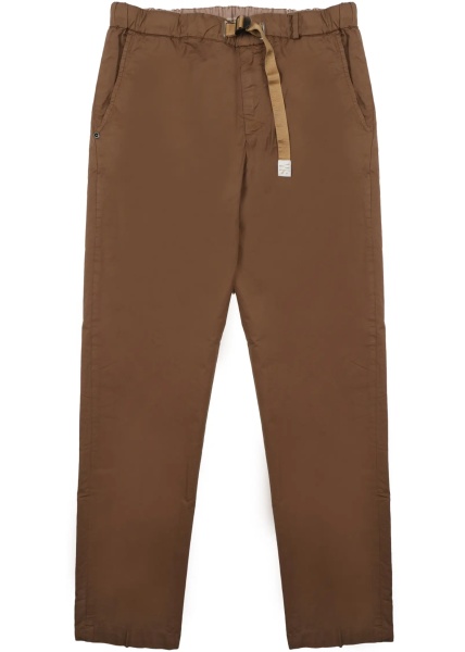 Pantaloni Pantalone In Cotone Con Cintura