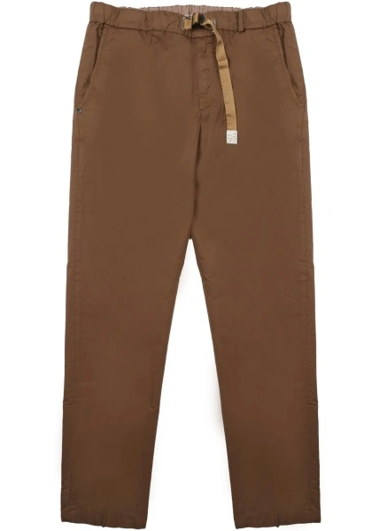 Pantaloni Pantalone In Cotone Con Cintura