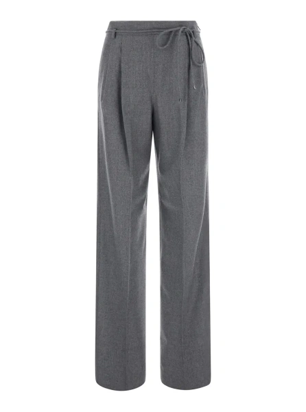 Pantaloni Pants essential gray fabric unisex