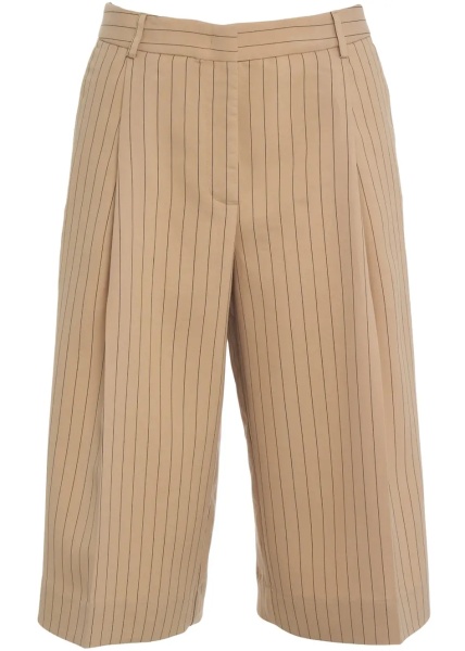 Pantaloni Pinstripe bermuda shorts