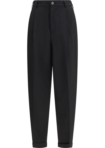 Pantaloni Pleated Pants with an elasticated waistband