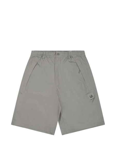 Pantaloni scurti C.P. Company gri din bumbac