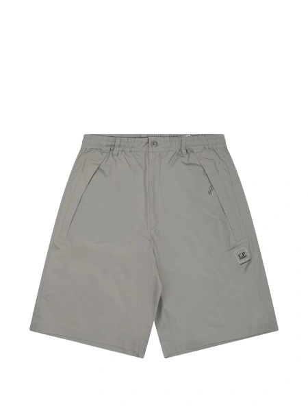 Pantaloni scurti C.P. Company gri din bumbac