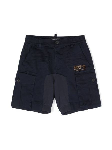 Pantaloni scurti DSQUARED2 albastri