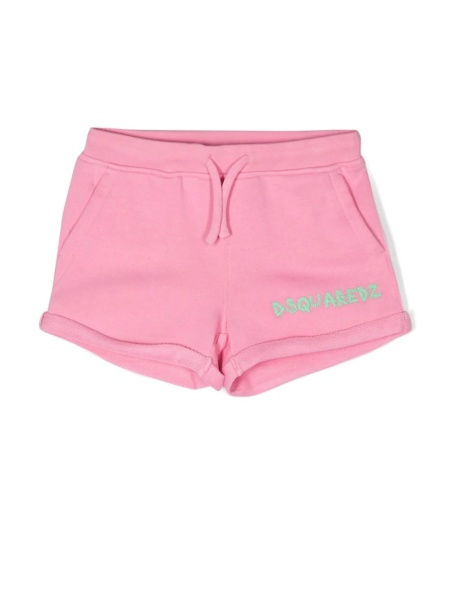 Pantaloni scurti DSQUARED2 roz