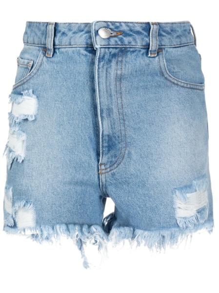 Pantaloni scurti GCDS albastri din bumbac
