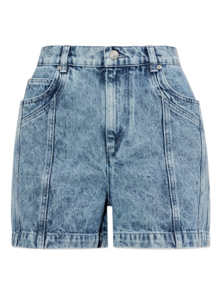 Pantaloni scurti ISABEL MARANT ETOILE albastri