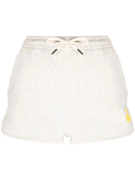 Pantaloni scurti ISABEL MARANT ETOILE neutri din polyester si bumbac