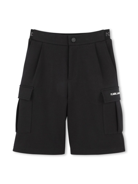 Pantaloni scurti Karl Lagerfeld negri