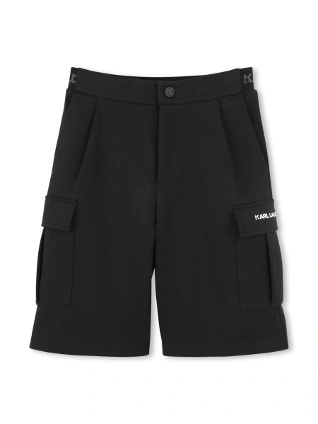Pantaloni scurti Karl Lagerfeld negri