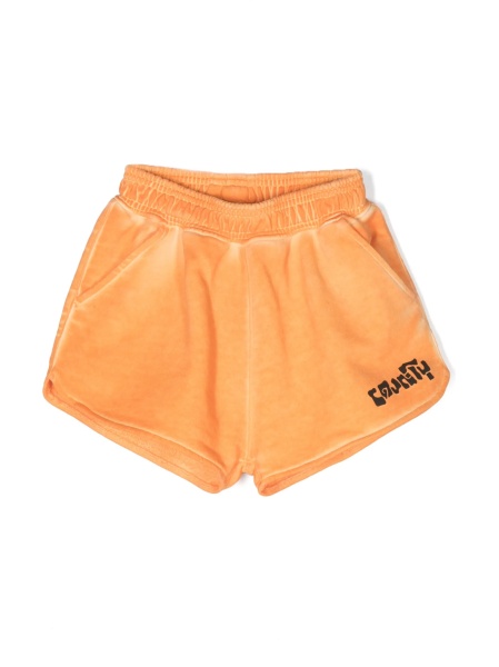 Pantaloni scurti Marcelo Burlon portocalii din bumbac