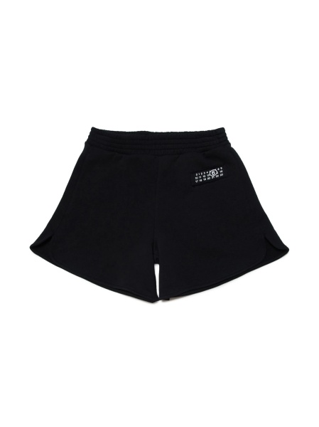 Pantaloni scurti MM6 Maison Margiela negri