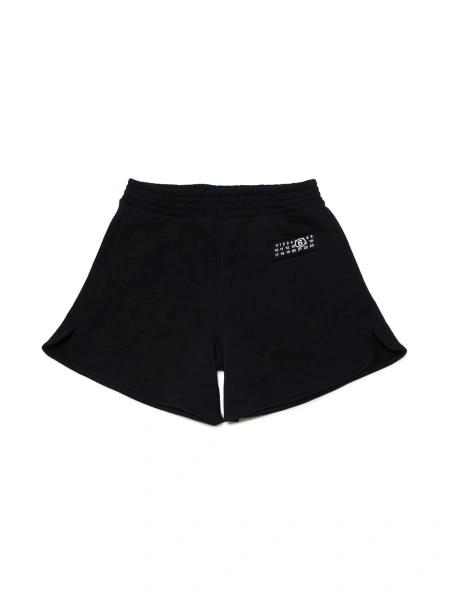 Pantaloni scurti MM6 Maison Margiela negri