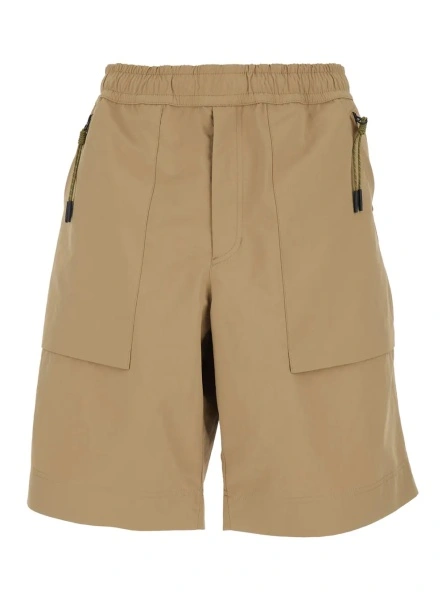 Pantaloni scurti Moncler Grenoble bej