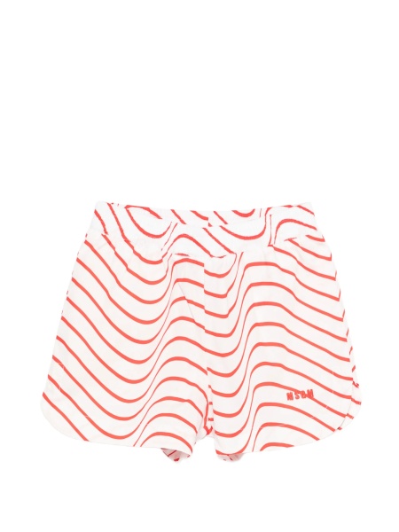 Pantaloni scurti MSGM albi