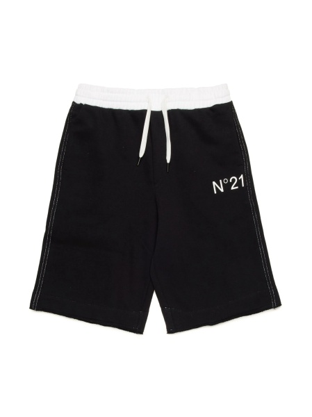 Pantaloni scurti N°21 Kids negri
