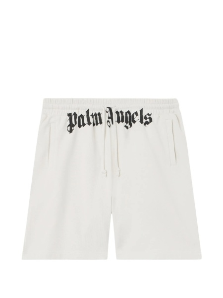 Pantaloni scurti Palm Angels albi