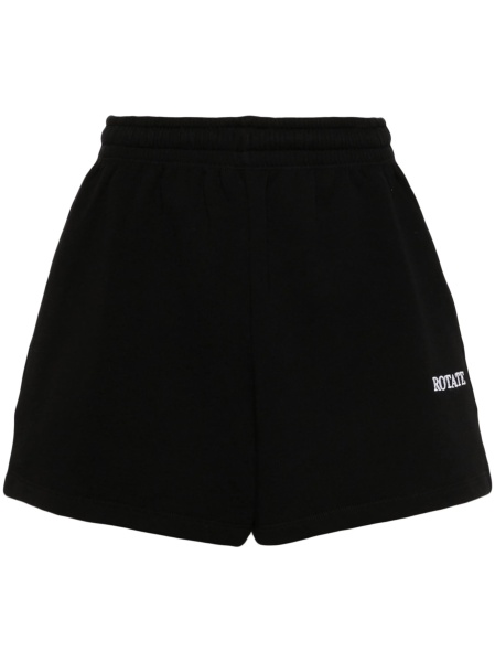 Pantaloni scurti ROTATE Birger Christensen negri