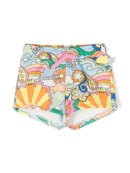 Pantaloni scurti Stella McCartney galbeni