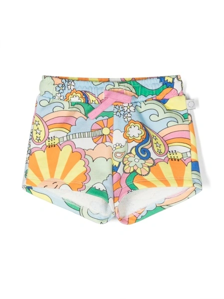 Pantaloni scurti Stella McCartney galbeni