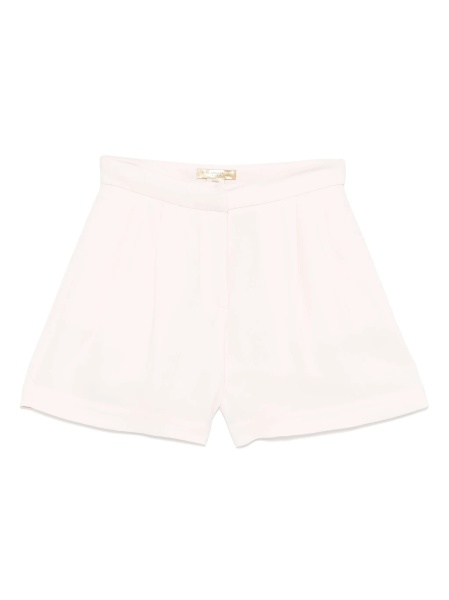 Pantaloni scurti Stella McCartney roz din elastan si vascoza