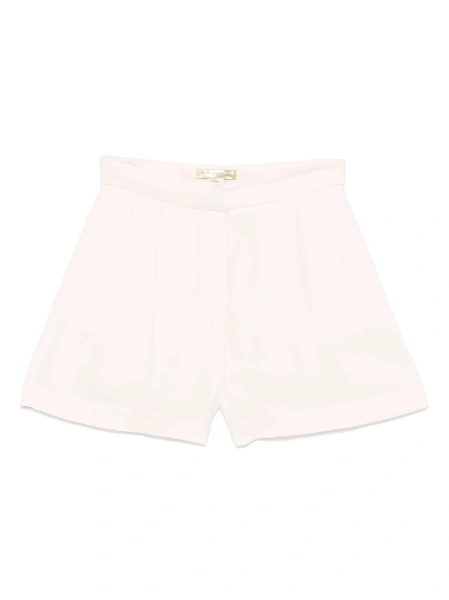 Pantaloni scurti Stella McCartney roz din elastan si vascoza