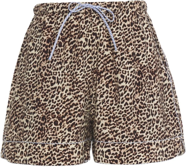 Pantaloni Shorts with animal print 'Buniga'