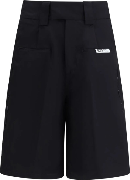 Pantaloni Shorts with black logo piping