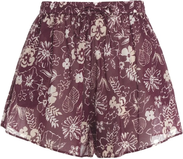 Pantaloni Shorts with floral print 'Leonardo'