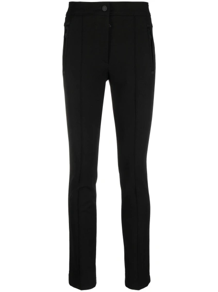 Pantaloni slim fit Moncler Grenoble negri