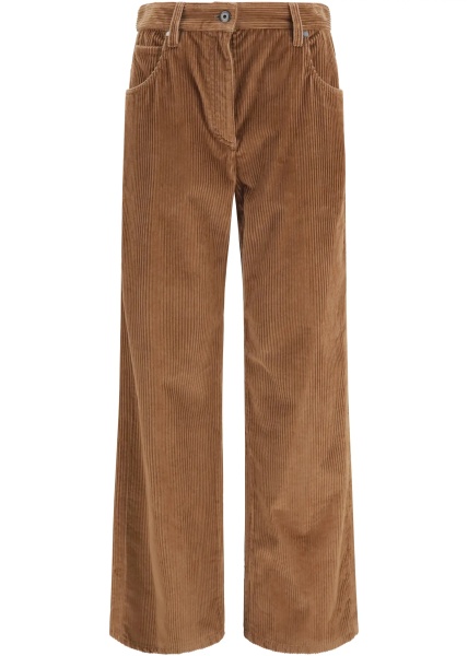 Pantaloni Straight velvet Pants
