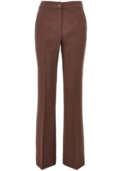 Pantaloni Stretch viscose-blend flared pants