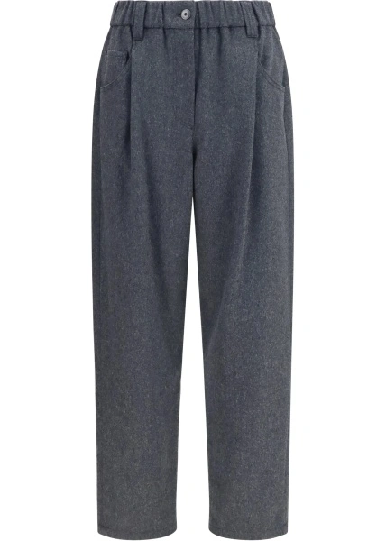 Pantaloni Stretch wool Pants