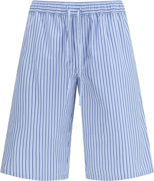 Pantaloni Striped poplin Shorts