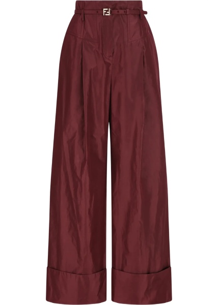 Pantaloni Taffeta silk Pants