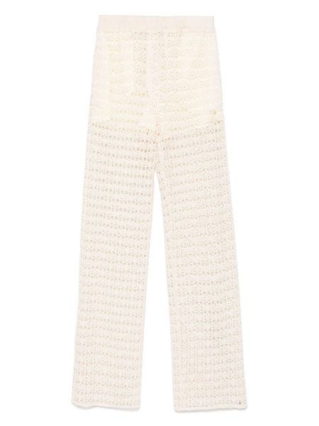 Pantaloni talie inalta ALYSI neutri