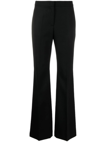 Pantaloni talie inalta Moschino negri din lana