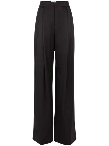 Pantaloni talie inalta Nina Ricci negri