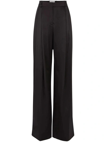 Pantaloni talie inalta Nina Ricci negri
