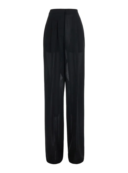 Pantaloni Tom Ford negri din lana