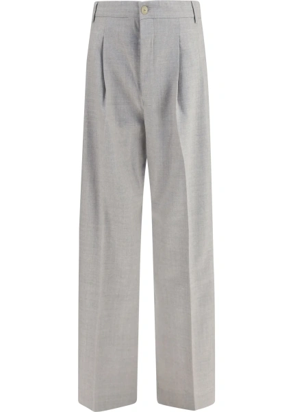 Pantaloni Wide-leg wool Pants