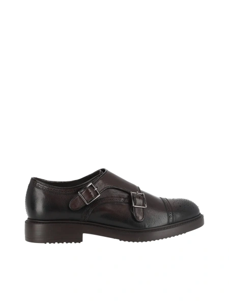 Pantofi DOUBLE BUCKLE (GM) LEVANTO T.MORO+F.DO T.MORO