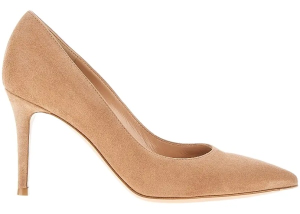 Pantofi 'Gianvito' suede leather pumps