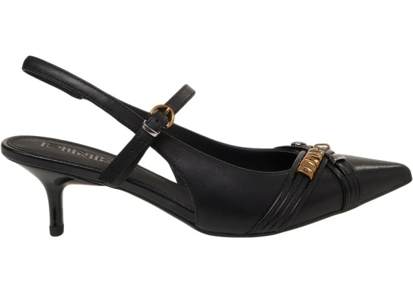 Pantofi Leather slingback