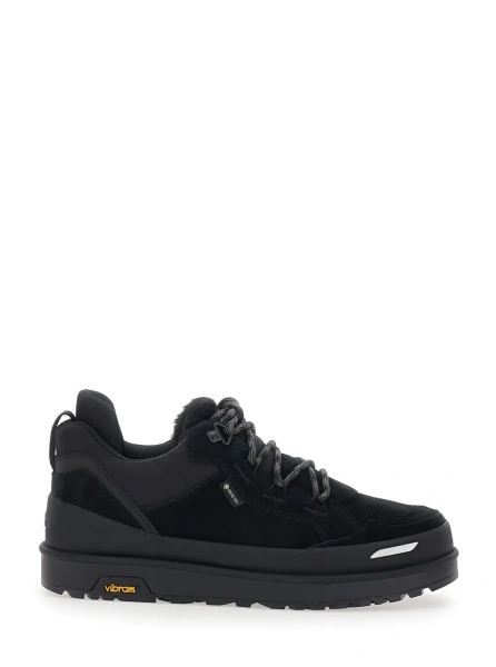 Pantofi LOWMEL GUARD GTX shoes with rubber sole and waterproof upper in black unisex