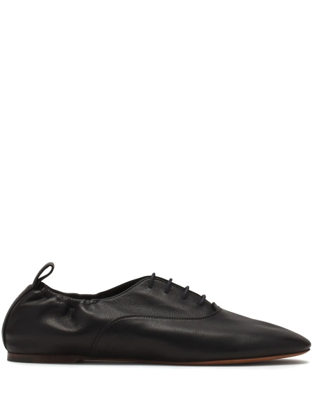 Pantofi Oxford Lanvin negri din piele