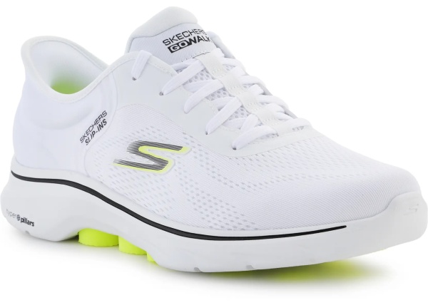 Pantofi Slip-ins: GO WALK 7 - Valin White/Black