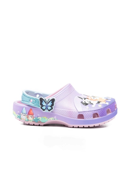 Papuci Crocs violet din cauciuc