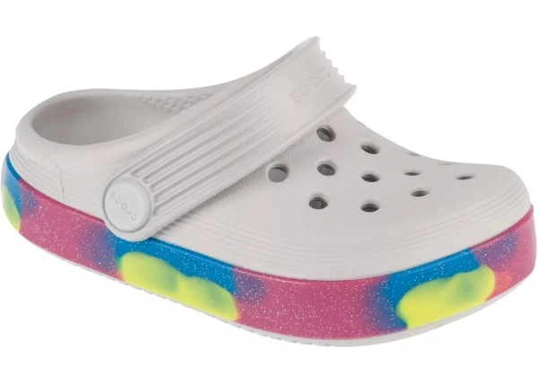 Papuci Off Court Glitter Band Clog T